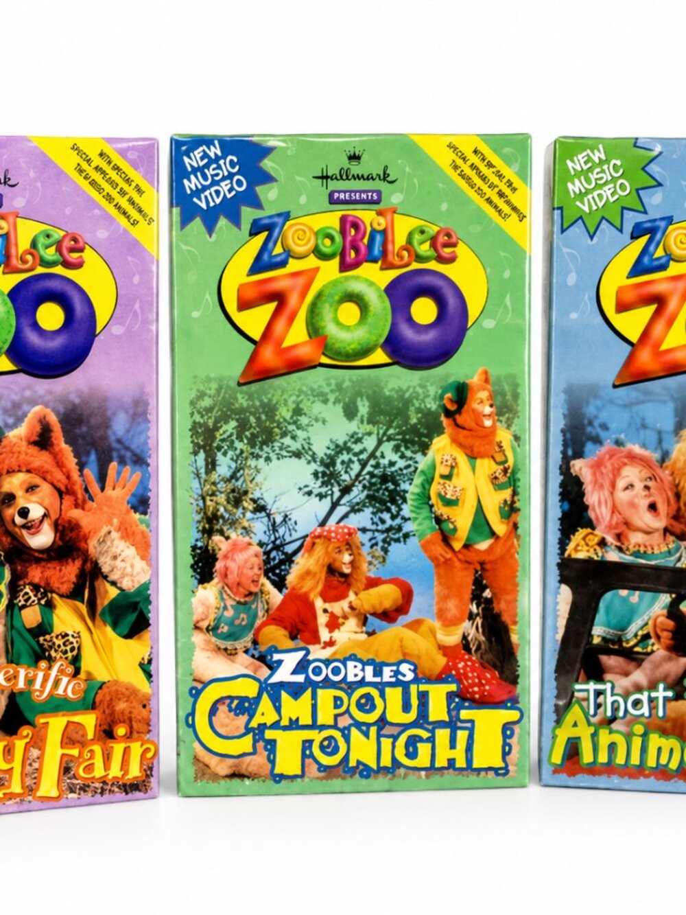 ZOOBILEE ZOO 3 PACK VHS TAPES BRAND NEW